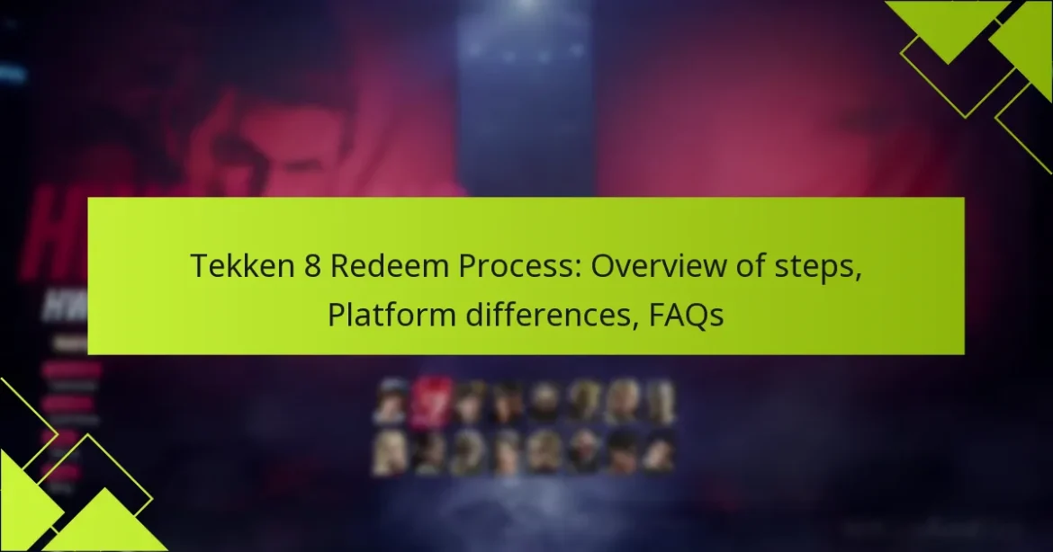 Tekken 8 Redeem Process: Overview of steps, Platform differences, FAQs