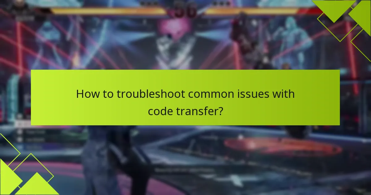 What are the platform limitations for Tekken 8 code transfer?