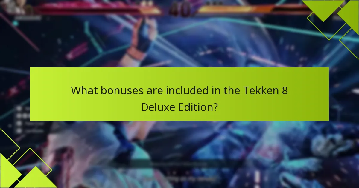 What are the potential drawbacks of the Tekken 8 Deluxe Edition?